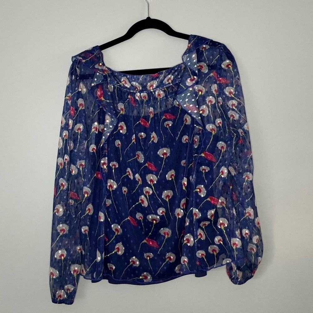 Eva Franco Dahlia Ruffled Blouse - Picture 3 of 3